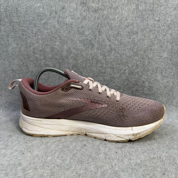 Brooks Shoes Womens Size 7.5 Revel 4 Pink Athletic Running Sneakers 1203371B286 - Picture 6 of 9